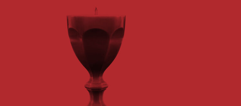 Harcourt Glass Candle 